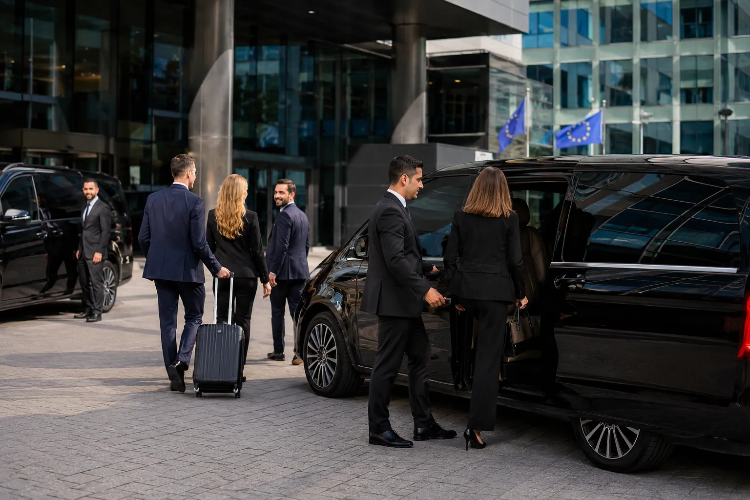 Transfert aéroport privé pour un client d'agence de voyage au Maroc