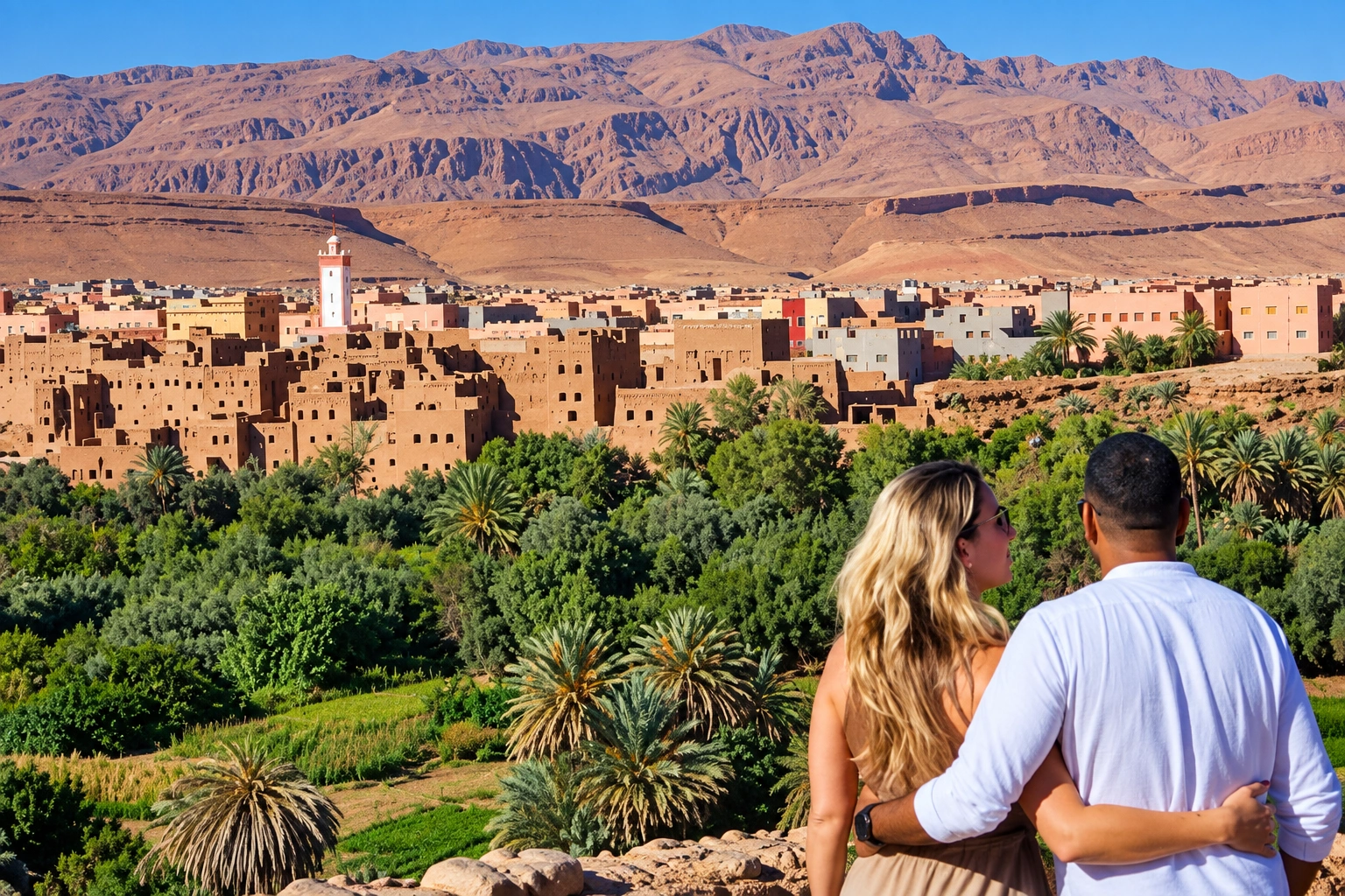 Vehículo de chófer privado para tours del Alto Atlas desde Marrakech hacia Imlil y Ourika