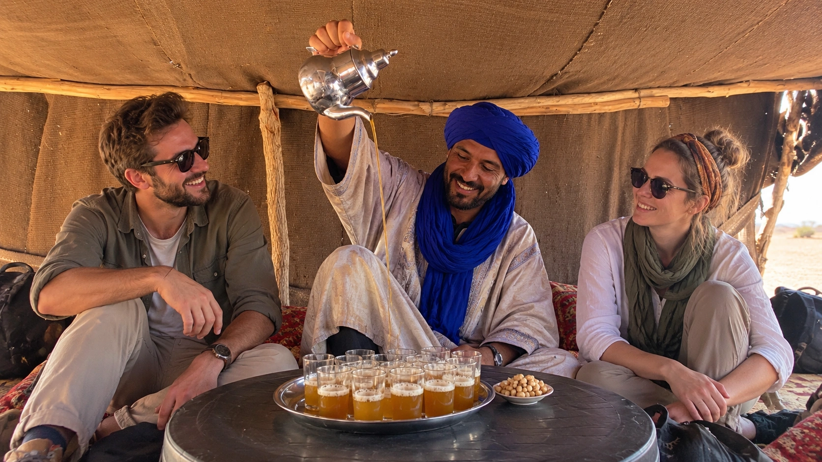 Desert-gate kasbahs and long Saharan approach roads served by private chauffeur tours