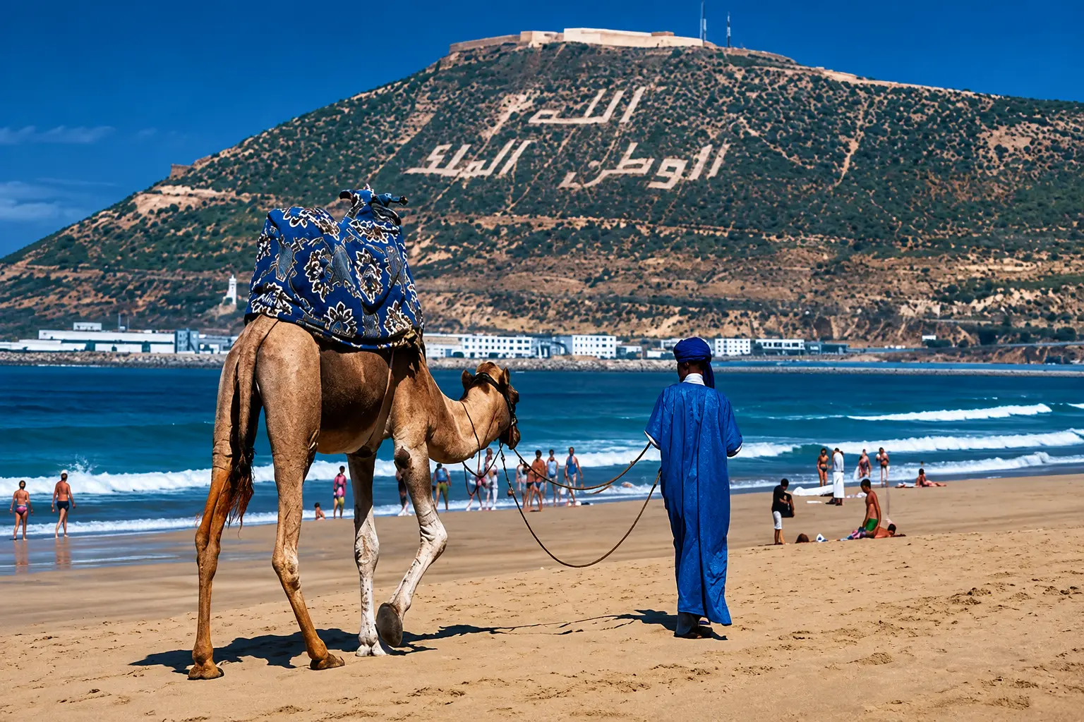Private chauffeur vehicle for bay, valley and coastal day trips from Taghazout